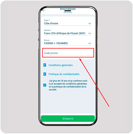 Code promo 1xbet pour les nouveaux joueurs